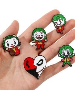 Alternative view of Joker 'Arthur | Clown Mask' Enamel Pin