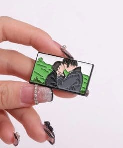 Alternative view of Pride and Prejudice 'Elizabeth and Darcy' Enamel Pin