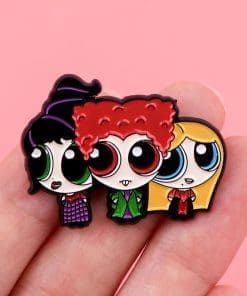 Alternative view of Powerpuff Girls x Hocus Pocus 'Sisters' Enamel Pin