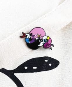 Alternative view of Adventure Time ‘Princess Bubblegum & Marceline | Big Hair Yin Yang’ Enamel Pin