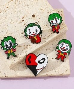 Joker 'Set of 8 Funny Chibi' Enamel Pin - Image 4