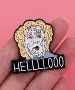 Alternative view of Mrs. Doubtfire 'Hellllooo' Enamel Pin