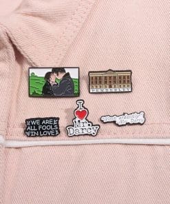 Alternative view of Pride and Prejudice 'Mr. Darcy | Most Ardently' Enamel Pin