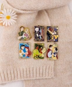 Alternative view of Tangled 'Rapunzel and Flynn Rider' Enamel Pin