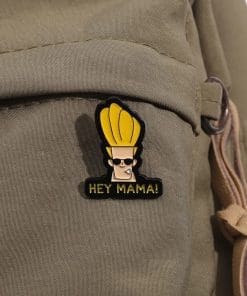 Alternative view of Johnny Bravo ‘Hey Mama’ Enamel Pin