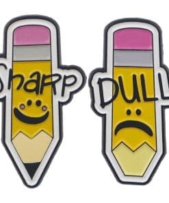 Pencil 'Set of 2 Emoji Face' Enamel Pin