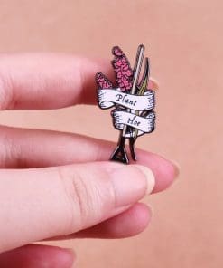 Plant hoe Enamel Pin - Image 3