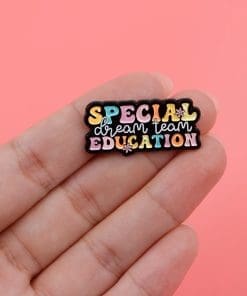 Alternative view of Special Dream Team Education Enamel Pin