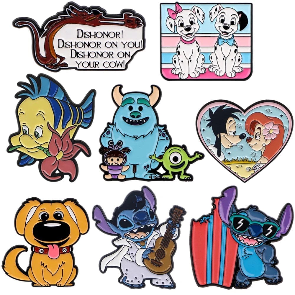 A Goofy Movie 'Lovely Max and Roxanne' Enamel Pin - Image 3