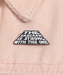 The Sarcasm Is Strong With This One Enamel Pin - Image 3