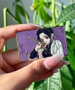 Alternative view of Demon Slayer 'Shinobu Kocho | Insect Hashira' Enamel Pin