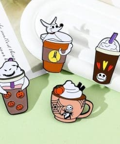 The Nightmare Before Christmas 'Pumpkin Frappe' Enamel Pin - Image 5