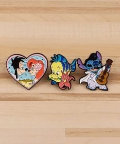 Alternative view of Lilo and Stitch ‘Stitch Rockstar’ Enamel Pin