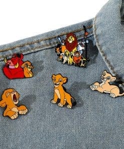 The Lion King 'Set of 5 Simba Tribe' Enamel Pin - Image 4