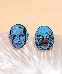 Alternative view of Thriller Night 'Mummy Head' Enamel Pin