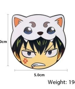 Gintama 'Toshiro Hijikata x Sadaharu' Enamel Pin - Image 3