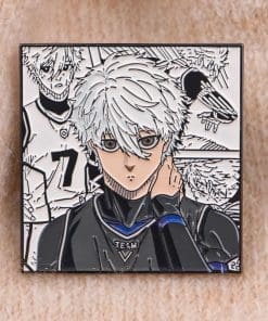 Alternative view of Blue Lock 'Asahi Naruhaya' Enamel Pin