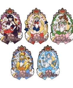 Alternative view of Sailor Moon 'Sailor Mars | Rei Hino Mirror Portrait' Enamel Pin