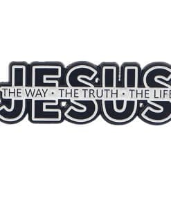 JESUS 'Way. Truth. Life' Enamel Pin