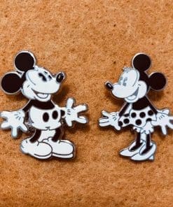 Mickey Mouse and Friends 'Mickey & Minnie | Monochrome' Enamel Pin