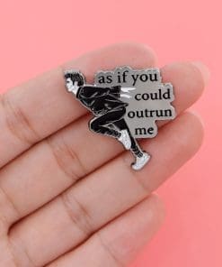 Alternative view of Twilight 'Edward | As If You Could Outrun Me' Enamel Pin