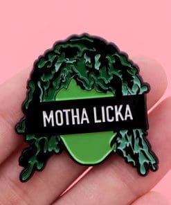 Alternative view of The Mighty Boosh'Old Gregg | Motha Licka' Enamel Pin