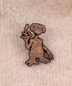 Alien 'Thinker' Enamel Pin - Image 3