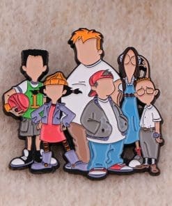 Alternative view of Recess 'Aesthetic Students' Enamel Pin