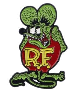 Rat Fink: The Art of Ed "Big Daddy" 'Rat Fink | Rf' Roth Enamel Pin