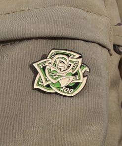 Alternative view of Rose Money 'Dollar Petals' Enamel Pin