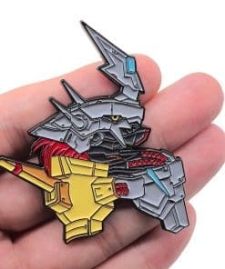 Alternative view of Digimon Adventure 'Set of 2 Monster Head' Enamel Pin
