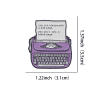 You Can Always Edit A Bad Page You Can't Edit Blank A Page Enamel Pin