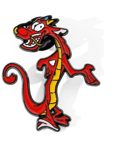 Mulan 'Mushu | Whatever' Enamel Pin