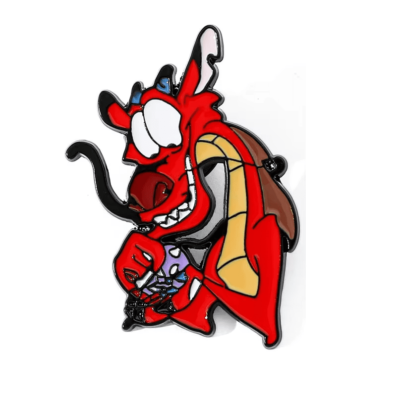 Mulan 'Mushu and Little Cri-Kee' Enamel Pin - Image 5