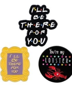 Alternative view of Friends 'You're My Lobster' Enamel Pin