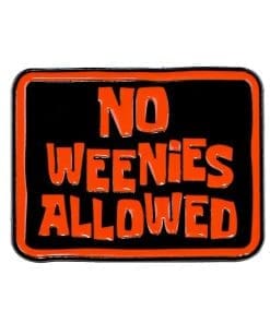 SpongeBob SquarePants ‘No Weenies Allowed 2.0’ Enamel Pin