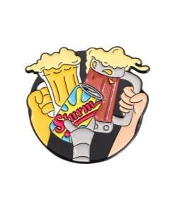 Futurama 'Slum Soda Cheers Beer' Enamel Pin