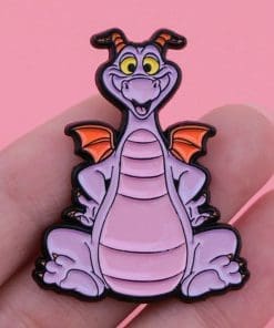 Alternative view of Journey Into Imagination ‘Figment | Bossy Mascot’ Enamel Pin
