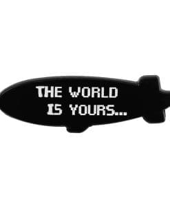 The World is Yours Enamel Pin
