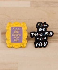 Alternative view of Friends 'I'll Be There For You' Enamel Pin