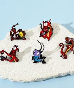 Mulan 'Mushu and Little Cri-Kee' Enamel Pin - Image 3