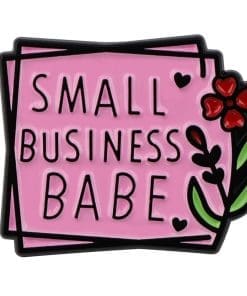 Note 'Small Business Babe' Enamel Pin - Image 5