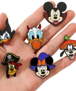 Alternative view of Mickey Mouse and Friends 'Daisy x Maleficent' Enamel Pin