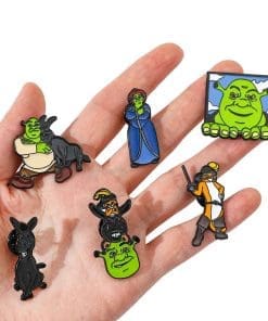 Alternative view of Shrek 'Set of 6 Buddies' Enamel Pin