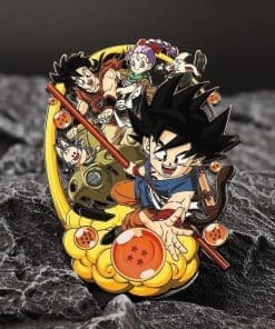 Alternative view of Dragon Ball Z 'Goku Explorer' Enamel Pin