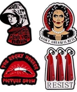 The Rocky Horror Show 'Red Lips | Picture Show' Enamel Pin - Image 3