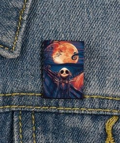 The Nightmare Before Christmas 'Jack | Red Moon Scream' Enamel Pin
