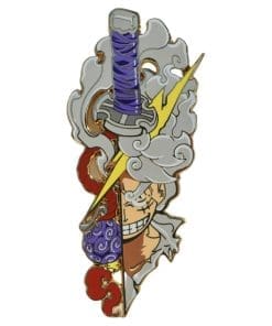 One Piece 'Luffy | Katana Lightning' Enamel Pin