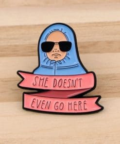 Mean Girls ‘Damian 2.0 | She Doesn’t Even Go Here’ Enamel Pin