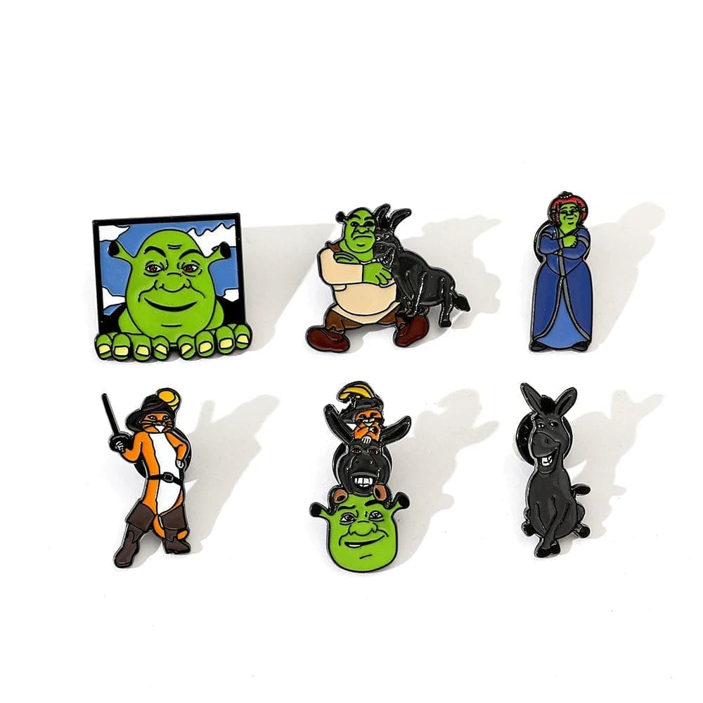 Shrek 'Set of 6 Buddies' Enamel Pin - Image 6